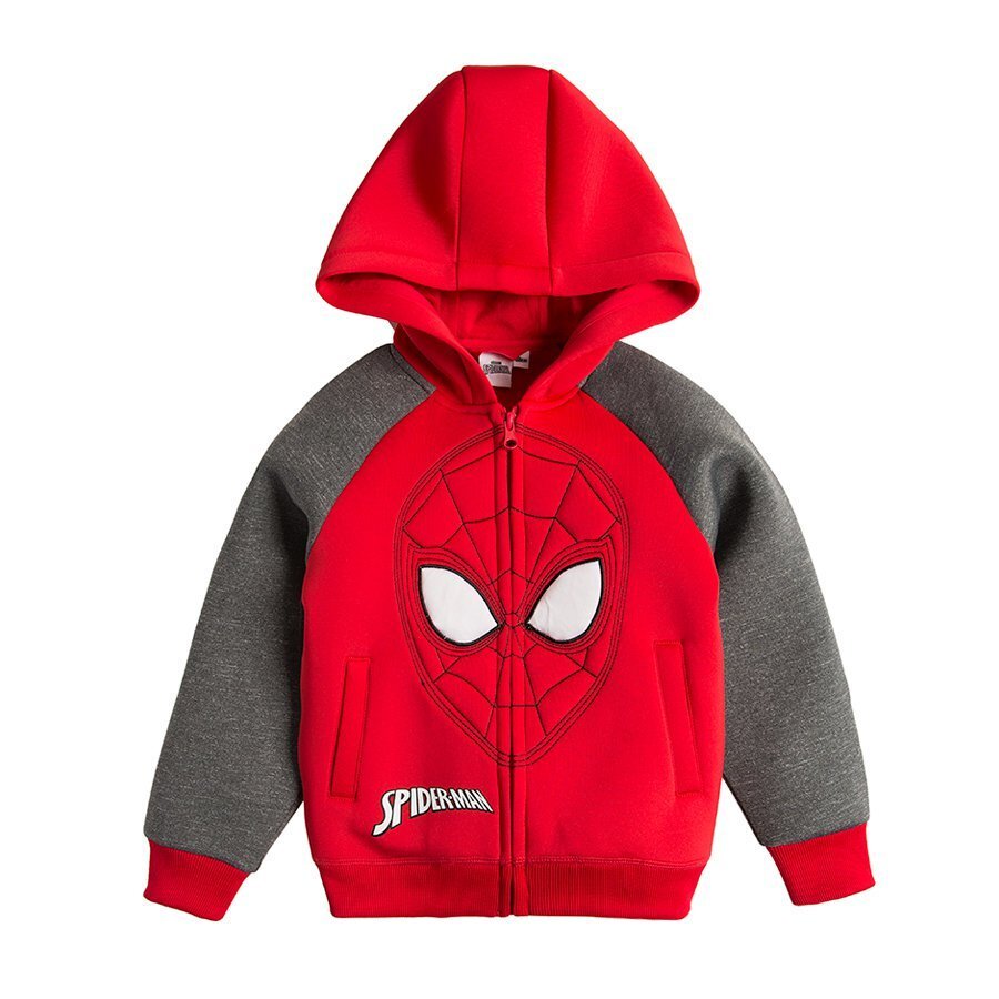 Poiste pluus Cool Club Spider-Man, LCB1810001 цена и информация | Poiste kampsunid, vestid ja jakid | kaup24.ee
