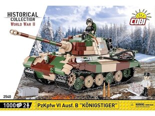 Plastkonstruktorid Cobi, Panzerkampfwagen VI Ausf. B Königstiger, 2540 цена и информация | Конструкторы и кубики | kaup24.ee