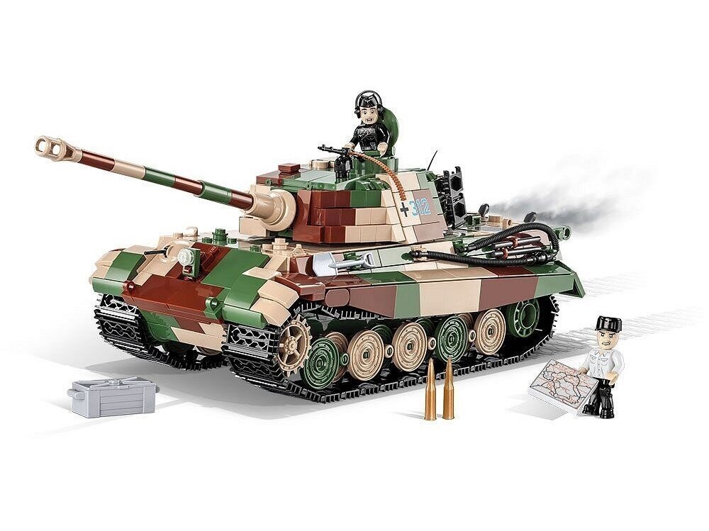 Plastkonstruktorid Cobi, Panzerkampfwagen VI Ausf. B Königstiger, 2540 цена и информация | Klotsid ja konstruktorid | kaup24.ee