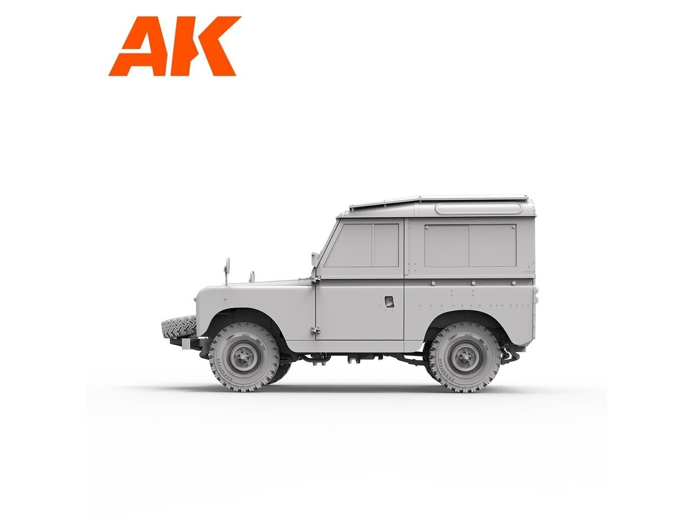 Mudelikomplekt AK Interactive, Land Rover 88 Series IIA Station Wagon, 1/35, AK35013 hind ja info | Klotsid ja konstruktorid | kaup24.ee