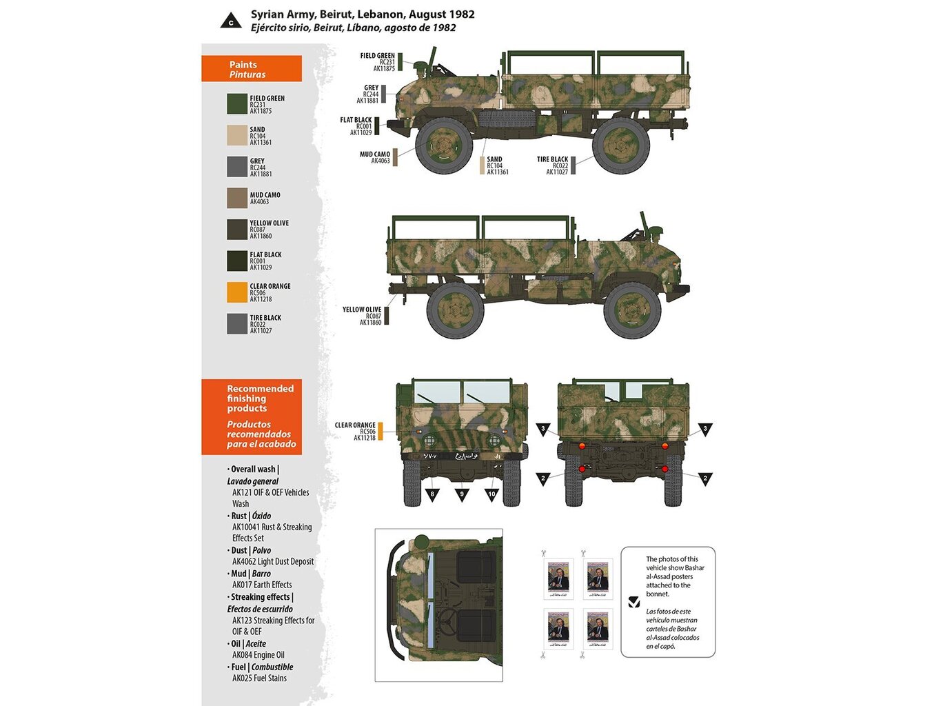 Mudelikomplekt AK Interactive, Unimog 404 S Middle East, 1/35, AK35506 цена и информация | Klotsid ja konstruktorid | kaup24.ee