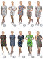 Meditsiiniline kleit naistele, mudel W5 (1061 (1061)) 9432-12 hind ja info | Meditsiiniriided | kaup24.ee