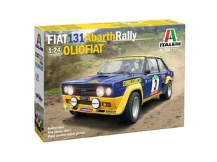 Italeri - Fiat 131 Abarth Rally Olio Fiat, 1/24, 3667 цена и информация | Конструкторы и кубики | kaup24.ee