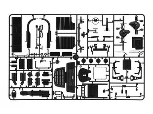 Mudelkomplekt Italeri DAF XF105 Space America, 1/24, 3933 hind ja info | Klotsid ja konstruktorid | kaup24.ee