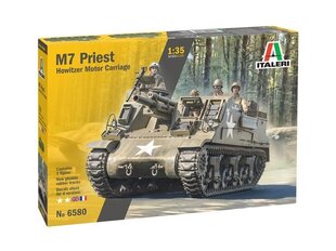 Mudelkomplekt Italeri M7 Priest Howitzer Motor Carriage, 1/35, 6580 hind ja info | Klotsid ja konstruktorid | kaup24.ee