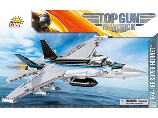 Mudelkomplekt COBI Plastkonstruktorid F/A-18E Super Hornet™, 1/48, 5805A цена и информация | Конструкторы и кубики | kaup24.ee