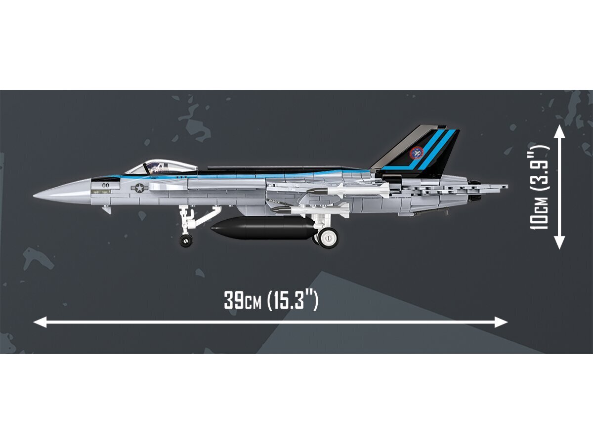 Mudelkomplekt COBI Plastkonstruktorid F/A-18E Super Hornet™, 1/48, 5805A hind ja info | Klotsid ja konstruktorid | kaup24.ee