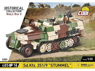 Mudelkomplekt COBI Plastkonstruktorid Sd.Kfz. 251/9 Stummel, 1/35, 2283 цена и информация | Конструкторы и кубики | kaup24.ee