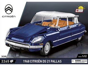 Mudelkomplekt COBI Plastkonstruktorid Citroen DS 21 Pallas 1968, 1/12, 24348 цена и информация | Конструкторы и кубики | kaup24.ee