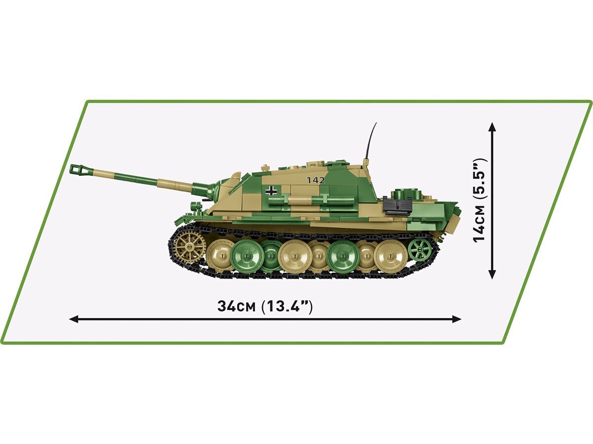 Mudelkomplekt Cobi Plastkonstruktorid Sd.Kfz.173 Jagdpanther, 1/28, 2574 цена и информация | Klotsid ja konstruktorid | kaup24.ee