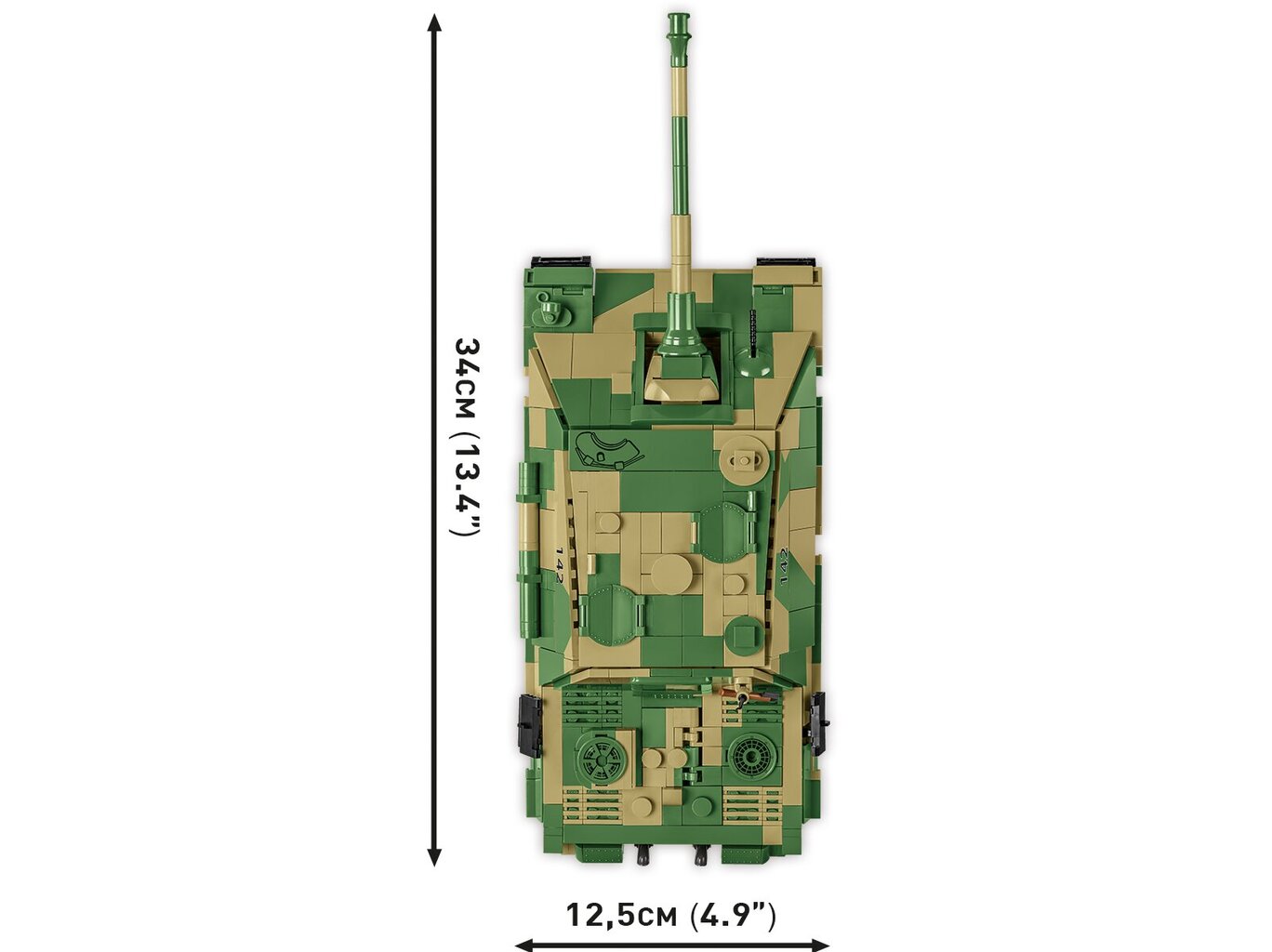 Mudelkomplekt Cobi Plastkonstruktorid Sd.Kfz.173 Jagdpanther, 1/28, 2574 цена и информация | Klotsid ja konstruktorid | kaup24.ee