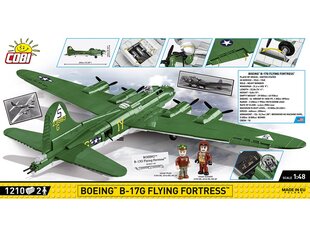 Конструктор COBI - Boeing B-17G Flying Fortress, 1/48, 5750 цена и информация | Конструкторы и кубики | kaup24.ee