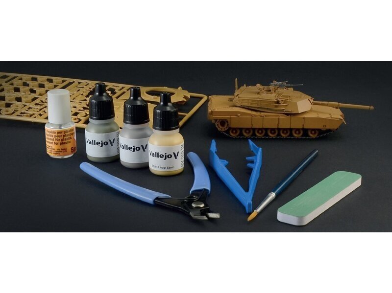 Mudelkomplekt Italeri M1 Abrams mudeli komplekt, 1/72, 72004 цена и информация | Klotsid ja konstruktorid | kaup24.ee