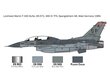 Mudelkomplekt Italeri F-16 C/D Night Falcon mudeli komplekt, 1/72, 72009 цена и информация | Klotsid ja konstruktorid | kaup24.ee