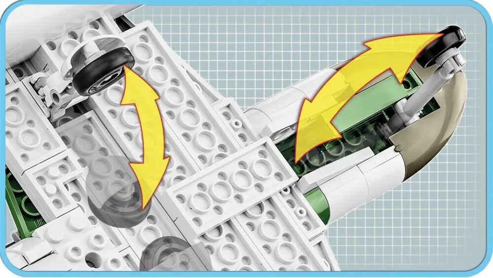 Plokid Messerschmitt Me262 A-1a hind ja info | Klotsid ja konstruktorid | kaup24.ee