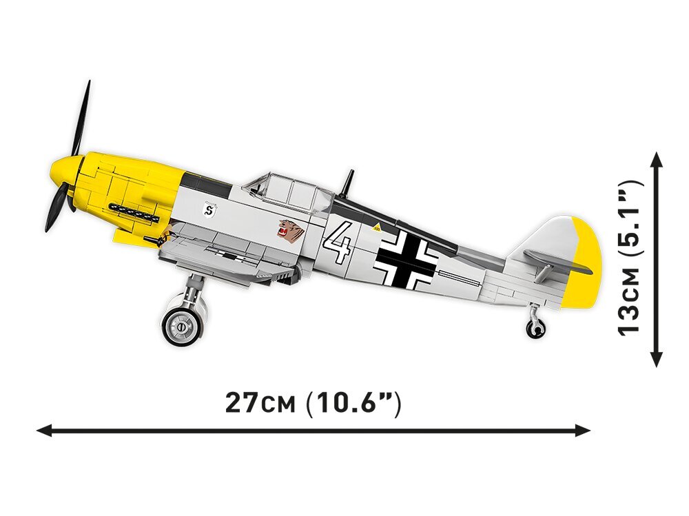 Plastkonstruktorid Messerschmitt Bf 109 E-3, 1/32, 5727 цена и информация | Klotsid ja konstruktorid | kaup24.ee