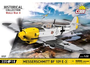 Plastkonstruktorid Messerschmitt Bf 109 E-3, 1/32, 5727 цена и информация | Конструкторы и кубики | kaup24.ee