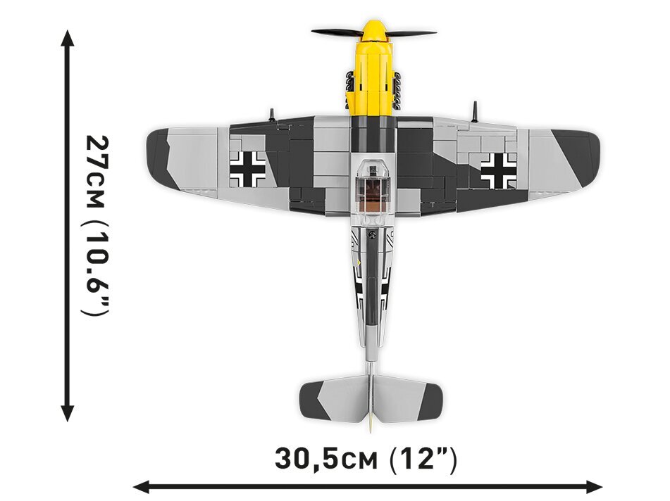 Plastkonstruktorid Messerschmitt Bf 109 E-3, 1/32, 5727 цена и информация | Klotsid ja konstruktorid | kaup24.ee