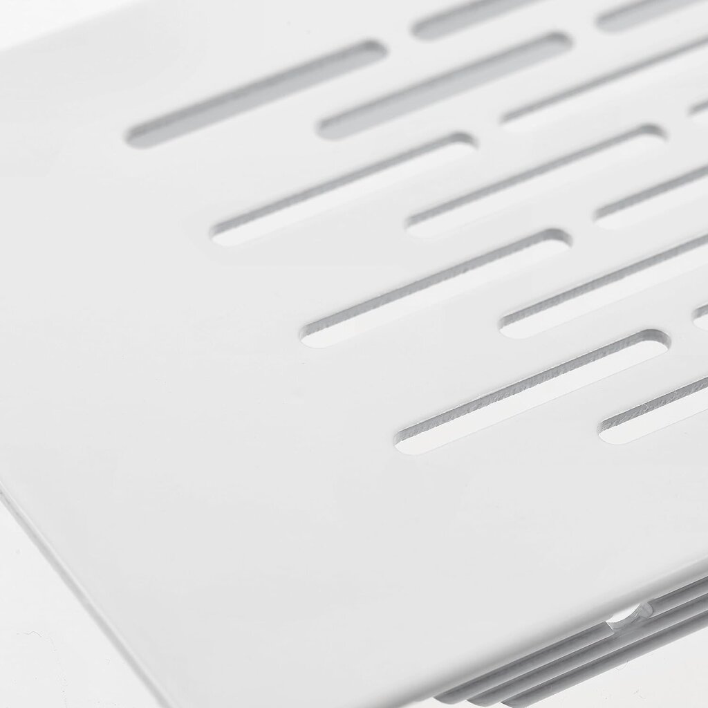 Ventilatsioonigrill GTV, valge, 480 x 80 mm hind ja info | Vannitoa ventilaatorid | kaup24.ee