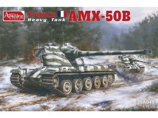 Amusing Hobby - France AMX-50B Heavy Tank, 1/35, 35A049 цена и информация | Конструкторы и кубики | kaup24.ee