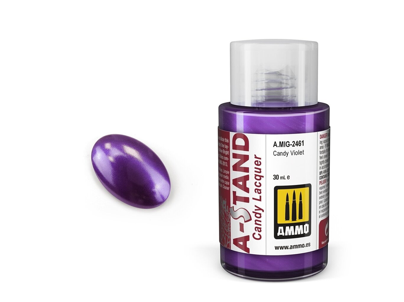 Värv Ammo Mig A-Stand Candy Violet 2461, 30 ml hind ja info | Kunstitarbed, voolimise tarvikud | kaup24.ee