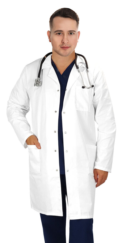 Meditsiiniline jakk meestele, valge hind ja info | Meditsiiniriided | kaup24.ee