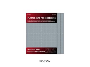 Plastlehed Dspiae, 190x250mm, 0,5 mm, 3 vnt цена и информация | Принадлежности для рисования, лепки | kaup24.ee