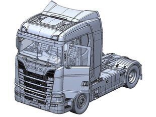 Mudelkomplekt Italeri - Scania S770 4x2 Normal Roof - LIMITED EDITION, 1/24, 3961 hind ja info | Klotsid ja konstruktorid | kaup24.ee