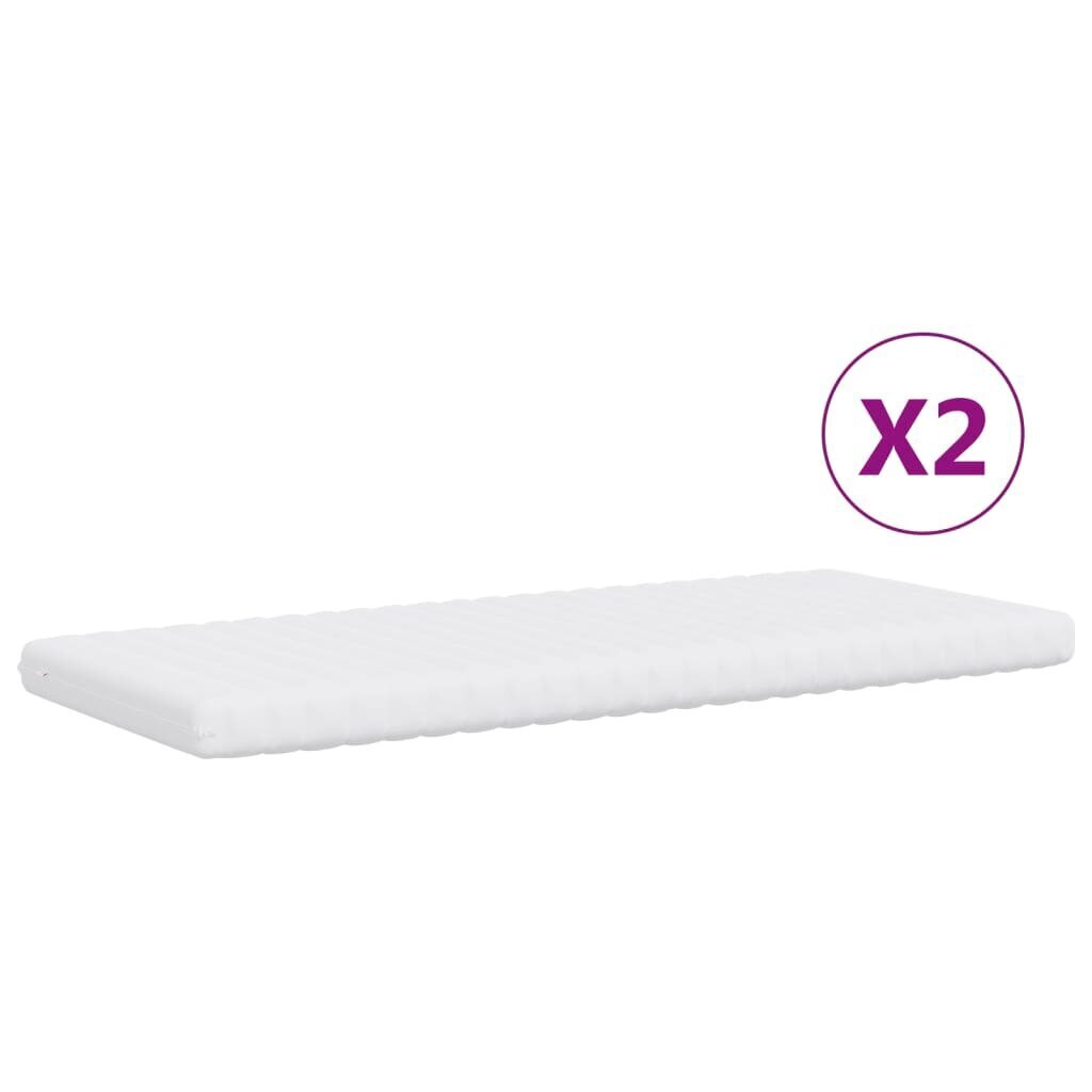 Diivanvoodi vidaXL, 90x200 cm, kollane hind ja info | Voodid | kaup24.ee