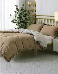 Ruffle Trim voodipesukomplekt 200x200 cm, 3 osa hind ja info | Voodipesukomplektid | kaup24.ee