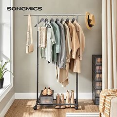 Songmics riidestange HSR101B01 цена и информация | Вешалки и мешки для одежды | kaup24.ee