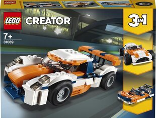 31089 LEGO® Creator Sunset võidusõiduauto hind ja info | Klotsid ja konstruktorid | kaup24.ee