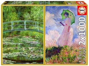 Пазл Claude Monet Educa, 2000 деталей цена и информация | Пазлы | kaup24.ee