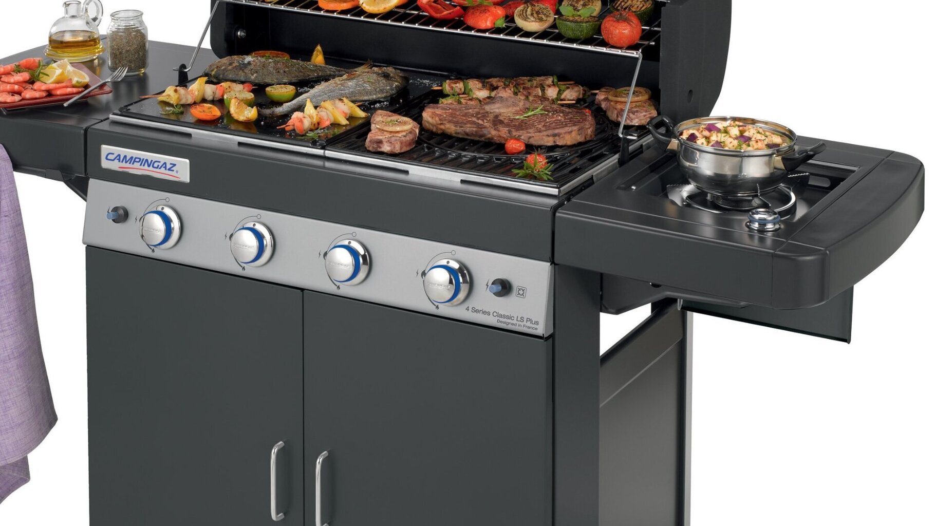 Gaasigrill Campingaz Grill 4 Series Classic EXSE, 137x116cm, hall hind ja info | Grillid | kaup24.ee