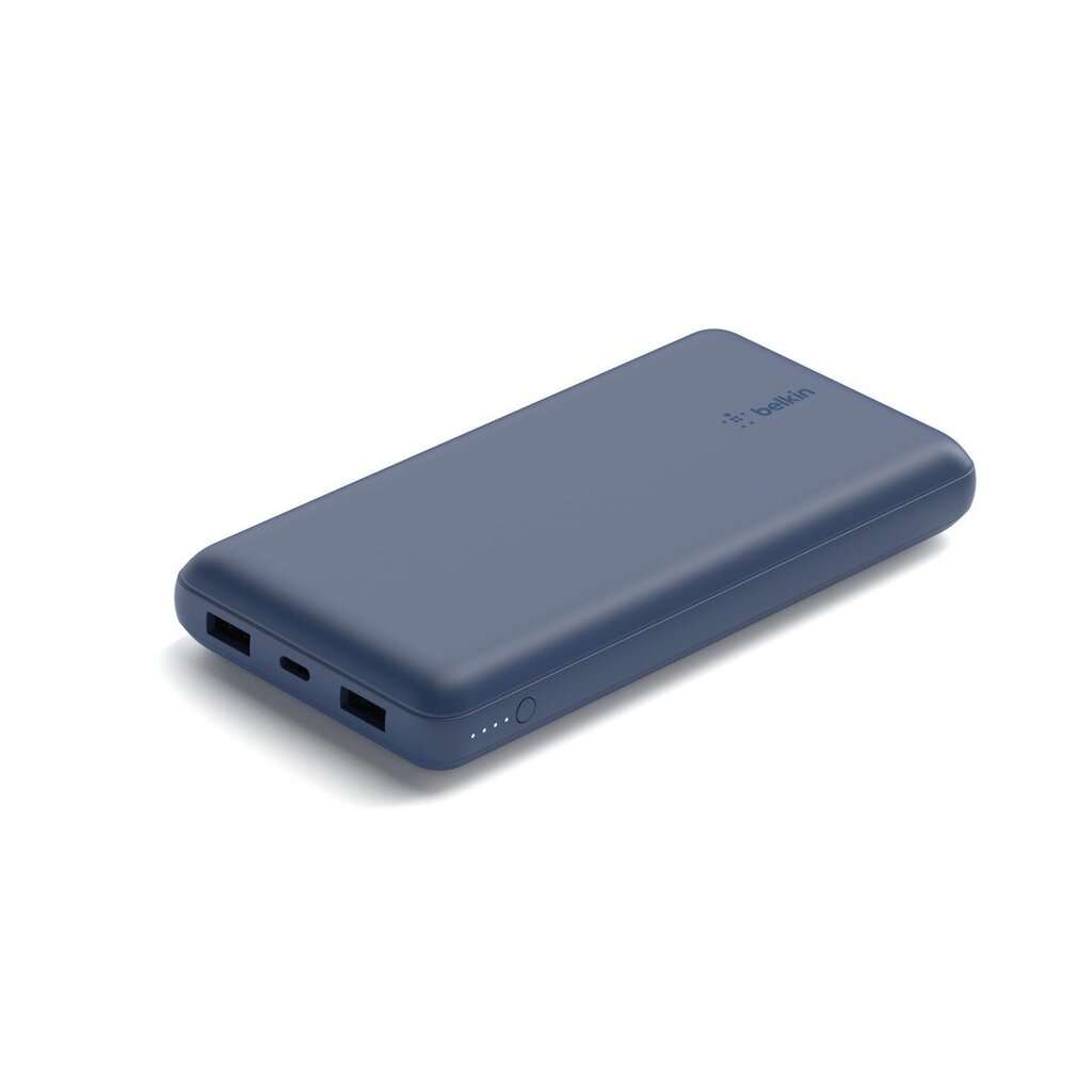 Akupank Belkin PowerBank 20 000mAh 15W USB-A / USB-C, sinine hind ja info | Akupangad | kaup24.ee