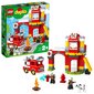 10903 LEGO® DUPLO Tuletõrjedepoo hind ja info | Klotsid ja konstruktorid | kaup24.ee