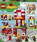 10903 LEGO® DUPLO Tuletõrjedepoo hind ja info | Klotsid ja konstruktorid | kaup24.ee