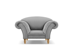Кресло Windsor & Co Juno, 132x96x91 см, серый/золотой цвет цена и информация | Кресла в гостиную | kaup24.ee
