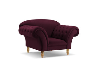 Fotelis Windsor & Co Juno, 132x96x91 cm, punane/kuldne цена и информация | Кресла в гостиную | kaup24.ee