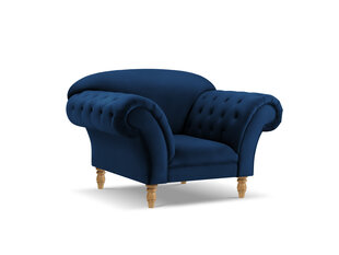 Кресло Windsor & Co Juno, 132x96x91 см, синий/золотой цвет цена и информация | Кресла | kaup24.ee