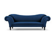 Sofa Windsor & Co Juno, 236x96x86 cm, sinine/must цена и информация | Diivanid ja diivanvoodid | kaup24.ee