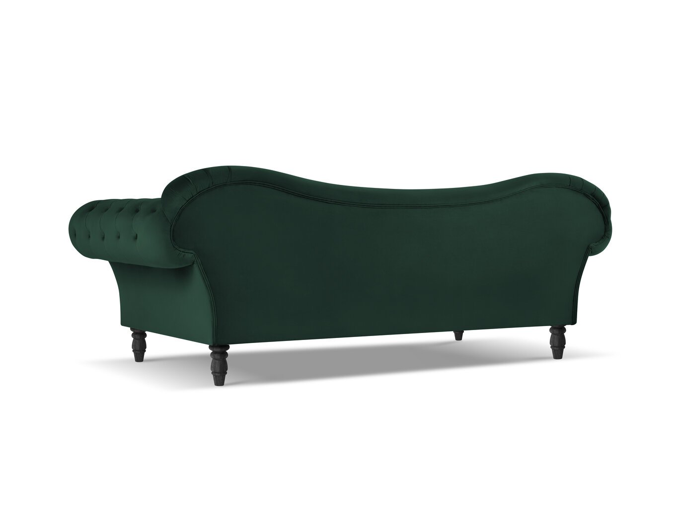 Sofa Windsor & Co Juno, 236x96x86 cm, roheline/must hind ja info | Diivanid ja diivanvoodid | kaup24.ee