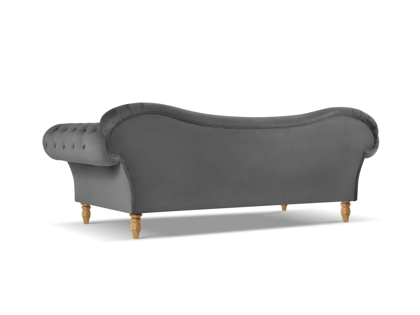 Sofa Windsor & Co Juno, 236x96x86 cm, hall/kuldne hind ja info | Diivanid ja diivanvoodid | kaup24.ee