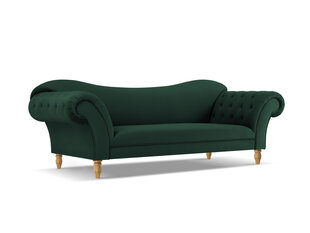 Sofa Windsor & Co Juno, 236x96x86 cm, roheline/kuldne цена и информация | Диваны | kaup24.ee