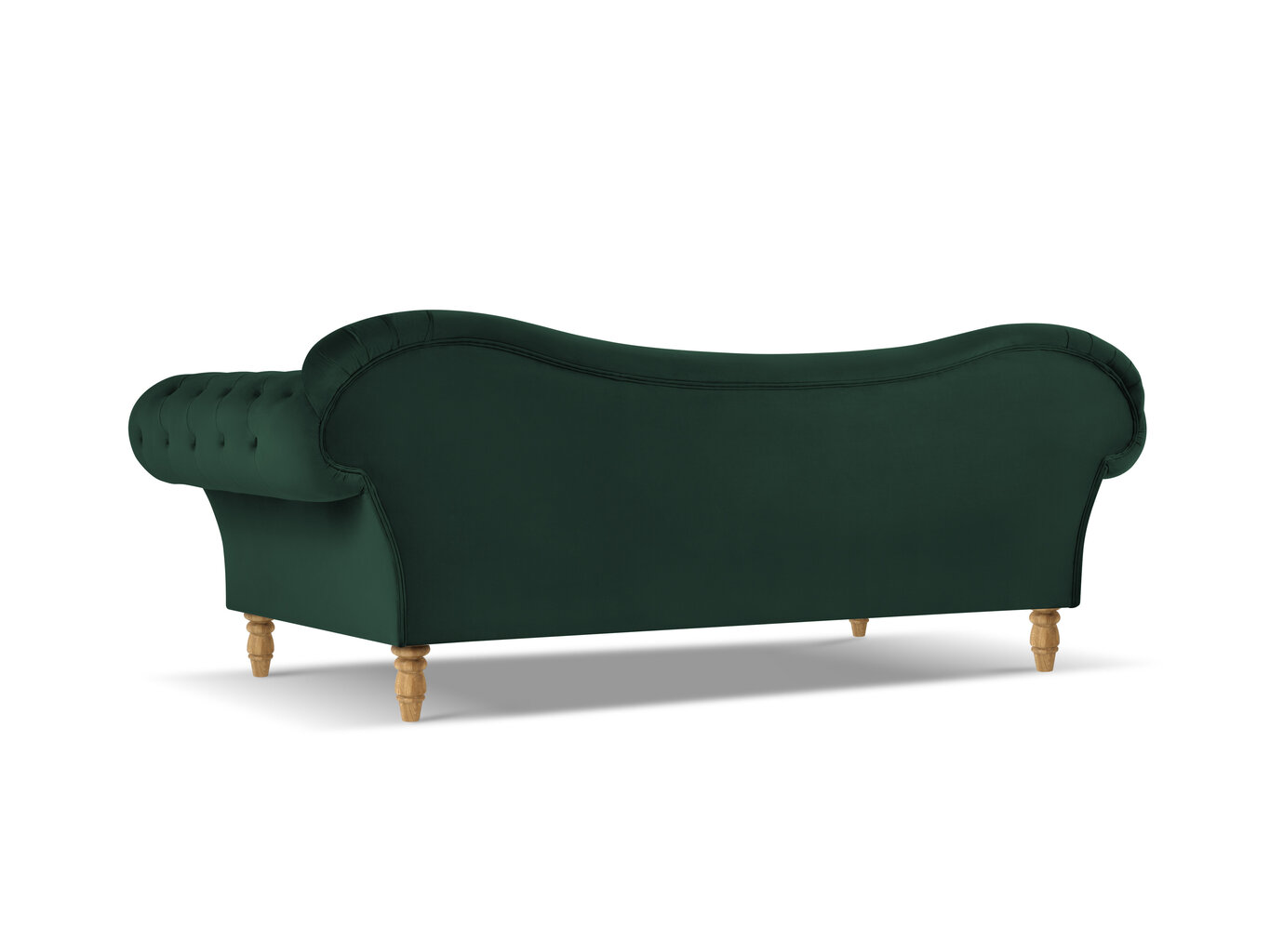 Sofa Windsor & Co Juno, 236x96x86 cm, roheline/kuldne цена и информация | Diivanid ja diivanvoodid | kaup24.ee