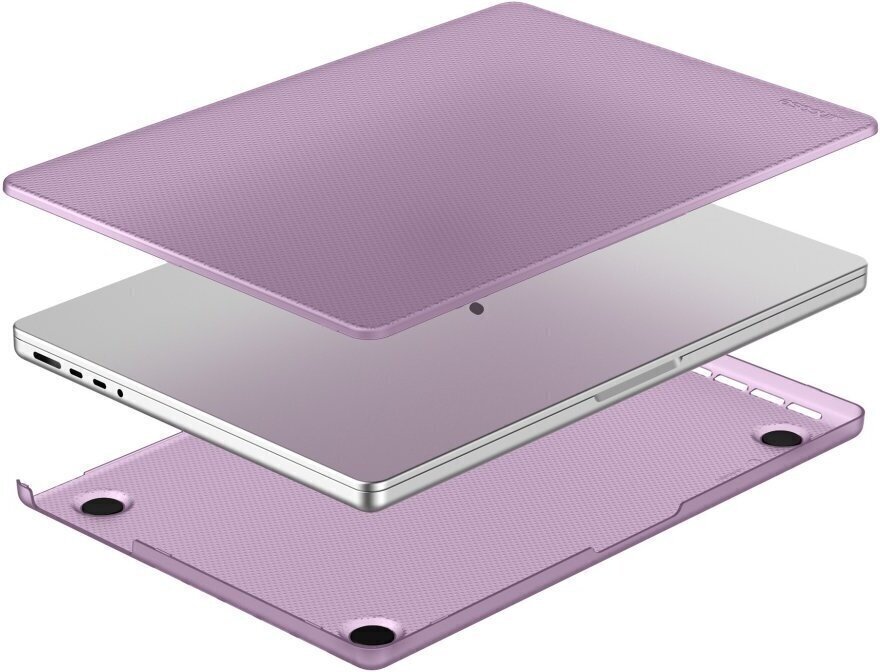 Kaitseümbris Incase Hardshell Case Dots, MacBook Pro 14" (2021), roosa цена и информация | Sülearvutikotid | kaup24.ee