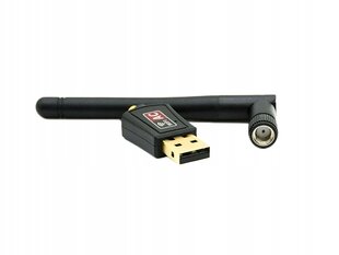 WIFI USB DUAL BAND 2.4/5GHz 600Mbs цена и информация | Адаптеры и USB-hub | kaup24.ee