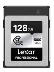 Mälukaart Lexar CFexpress 128GB Professional hind ja info | Fotoaparaatide mälukaardid | kaup24.ee
