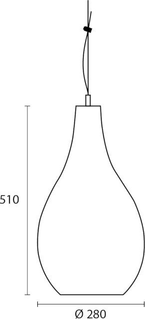 Ripplaelamp Innolux Pisara, valge, E27 hind ja info | Rippvalgustid | kaup24.ee