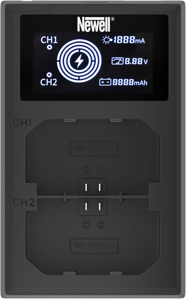 Akulaadija Newell FDL-USB-C dual-channel charger for NP-FZ100 цена и информация | Laadijad fotoaparaatidele | kaup24.ee